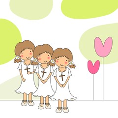 NUESTRA PRIMERA COMUNION