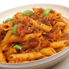 Penne Pasta with Bolognaise Sauce