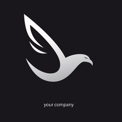 logo entreprise, aigle