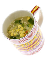 Cup of Vegetable Soup