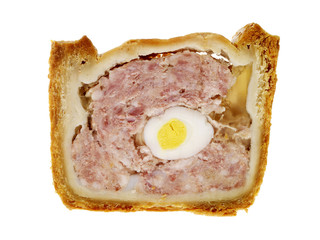 Pork Pie with Egg