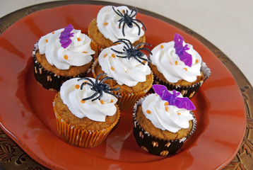 Halloween cupcakes