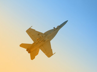 Jetfighter overhead