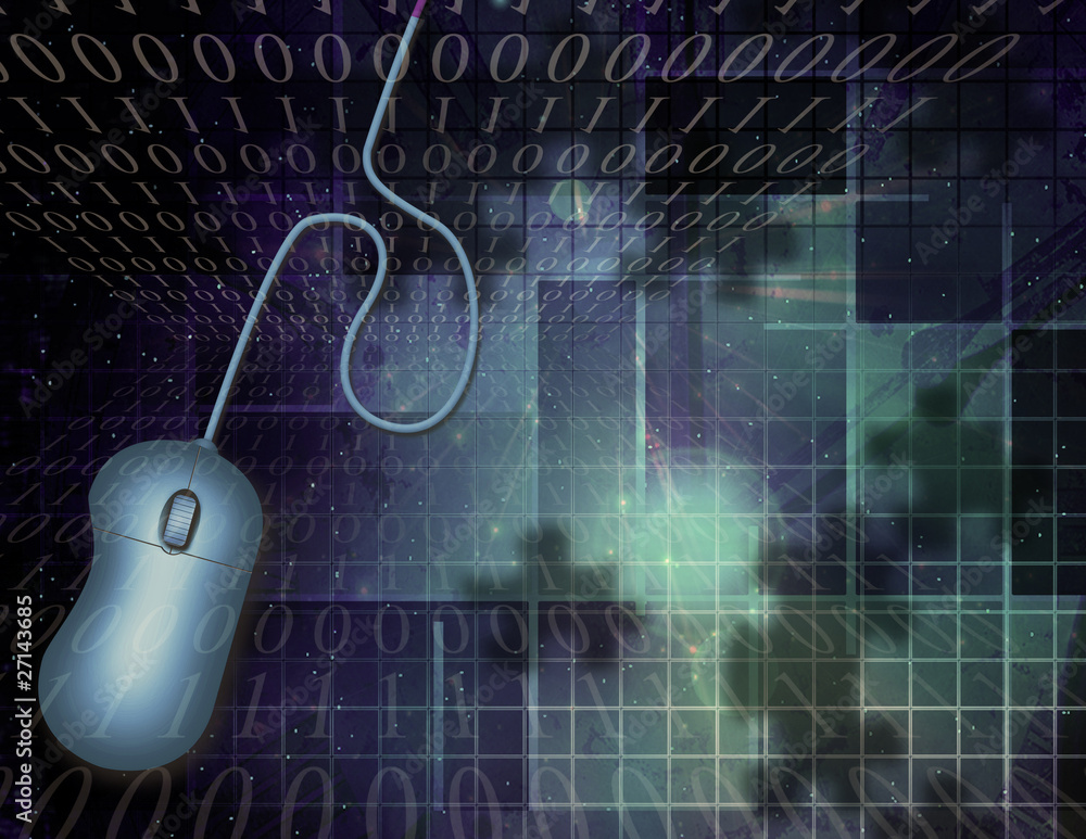Poster high resolution computer puzzle