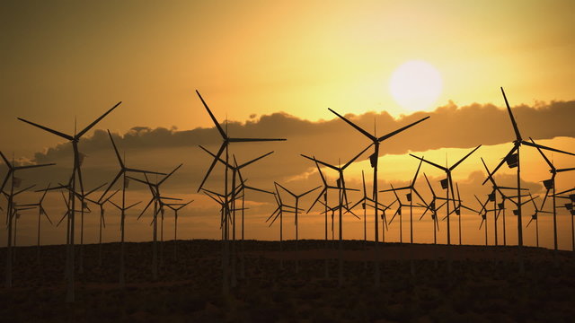 Electricity Wind Turbines Power Alternative Energy Environmental