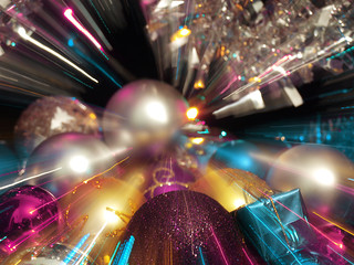 Fototapeta premium marry Christmas and happy new year 2011
