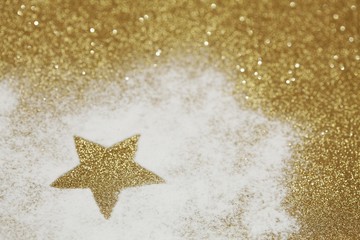 Goldener Weihnachtsstern