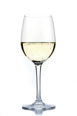 Still-life with the wine glass