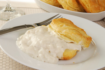 Biscuits and gravy
