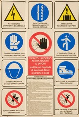 prevenzione infortuni-segnaletica