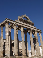 Naklejka premium Templo de Diana en Mérida