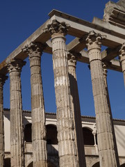 Naklejka premium Templo de Diana en Mérida