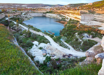 Abandoned quarries