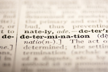 Word determination