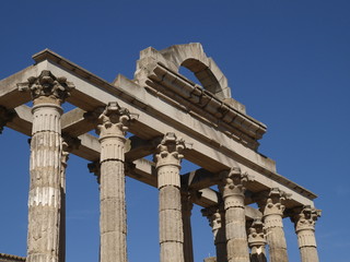 Templo de Diana en Mérida