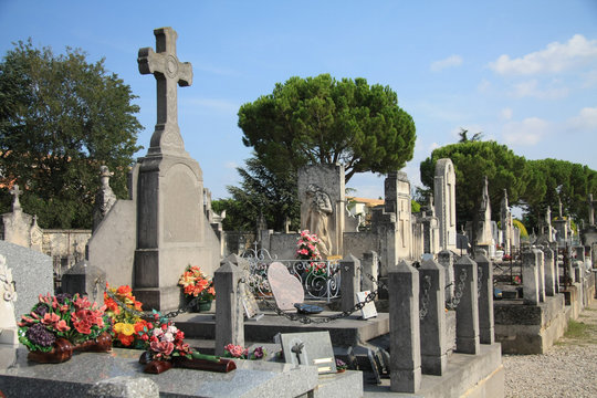 Cemetery in Carpentras, France