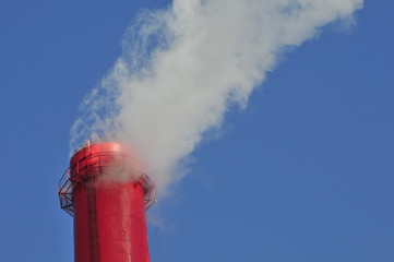 power plant stack