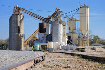 Obraz premium Cement Plant