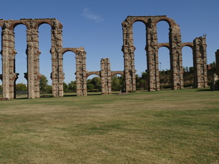 Acueducto romano de los Milagros en Mérida