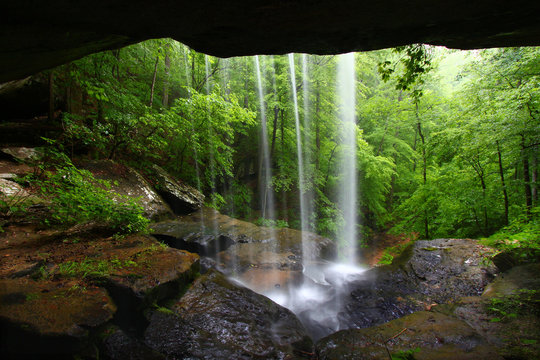 Waterfall in northern Alabama