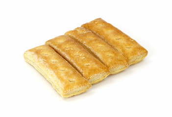 Sugared pastry puffs