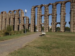 Acueducto romano de los Milagros en Mérida