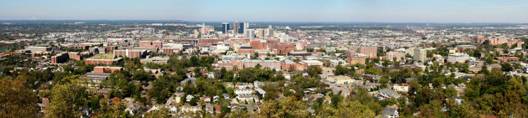 Fototapeta na wymiar Birmingham Panoramiczny