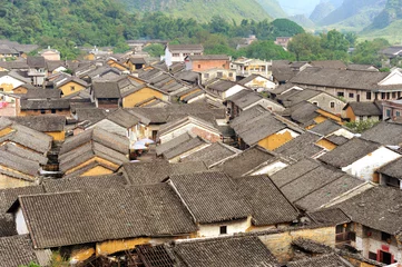 Foto op Canvas place of historic interest in china guangxi huangyao © xiaoliangge