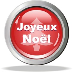 bouton joyeux noël