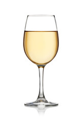 Glass of white wine