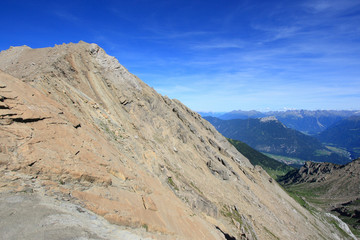 Fototapeta na wymiar Alpejski krajobraz w Tirol, Austria