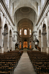 Obraz premium Versailles - church interior in France