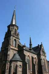 Fototapeta na wymiar Niemcy - kościół w Huckelhoven