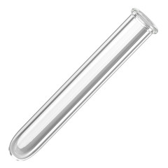 test tube isolated