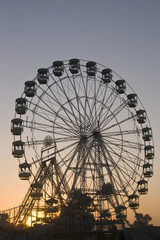 Ferris Wheel at the Pushkar Fair in Rajasthan, India