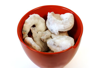 Frozen shrimps