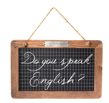 anglais parler langue apprendre ardoise cours bilingue craie niv