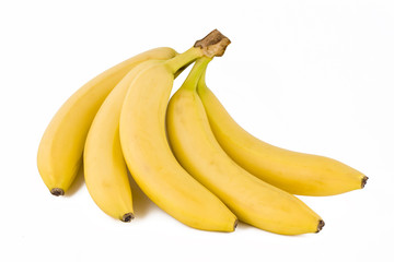 Bunch of fresh bananas