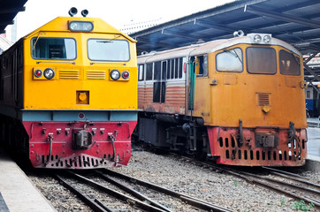 Diesel electeic locomotive