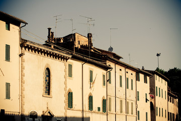 Tuscan historic architecture