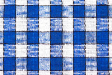 Checkered textile background