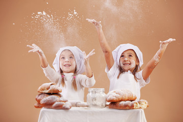 Little cute bakers