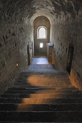 Couloir de l'abbaye du Mont-Saint-Michel