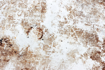 Scratchy metal plate