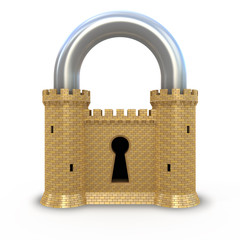 Security padlock