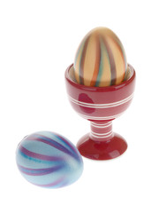 Real Eggshell Chocolate Egg