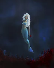 Foto auf Acrylglas Meerjungfrau Kleine Meerjungfrau