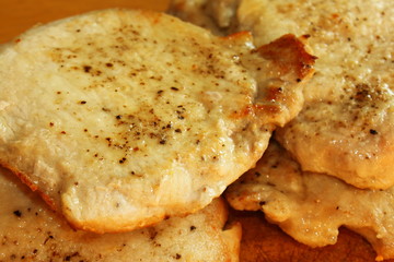 Schweineschnitzel unpaniert