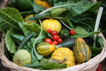 panier de légumes