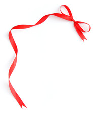 Red ribbon frame